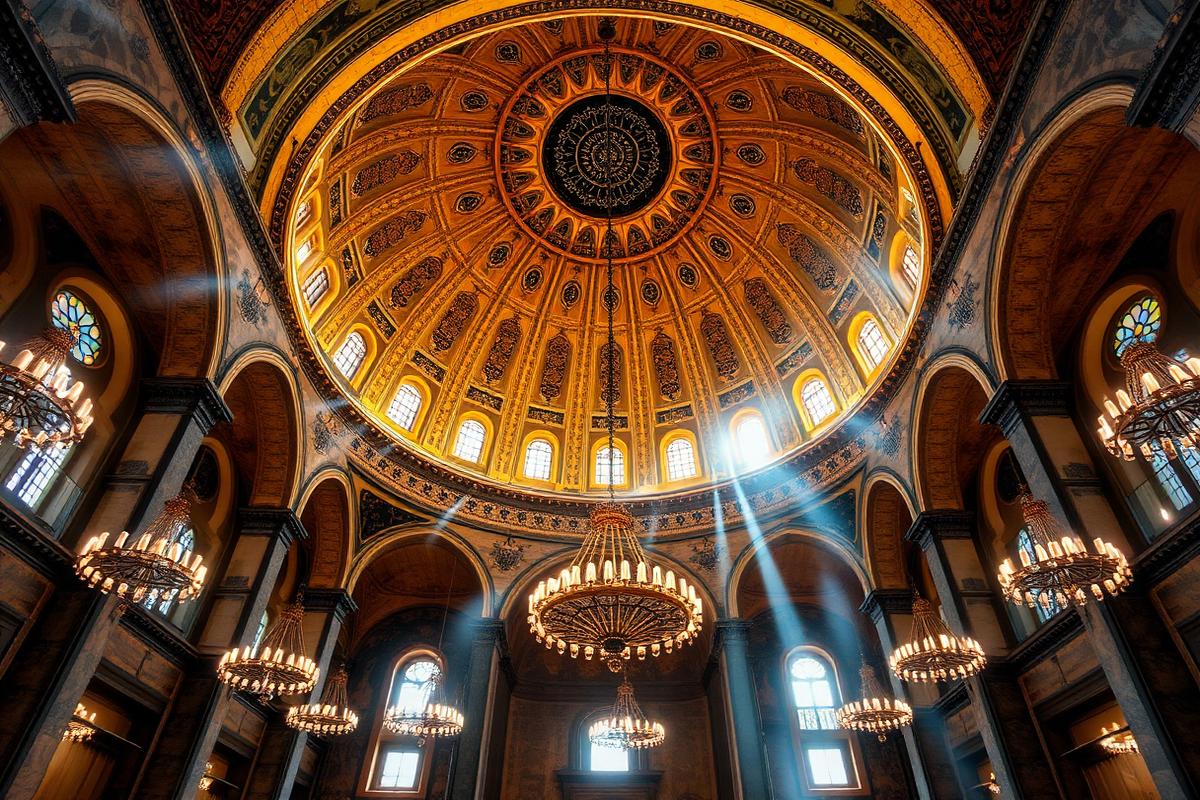 Interior da Hagia Sophia