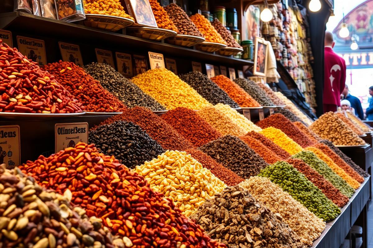 Especiarias no Bazar Egípcio